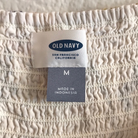 Watercolor faux painted  flower dress size M - Picture 4 of 4